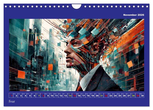 Produktbild: Pixelated Passions (Wall Calendar 2026 DIN A4 landscape), CALVENDO 12 Month Wall Calendar