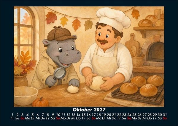 Produktbild: Sashito entdeckt Traumberufe 2027 Fotokalender DIN A5