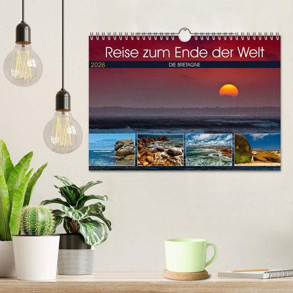 Produktbild: Die Bretagne - Eine Reise zum Ende der Welt (Wandkalender 2026 DIN A4 quer), CALVENDO Monatskalender