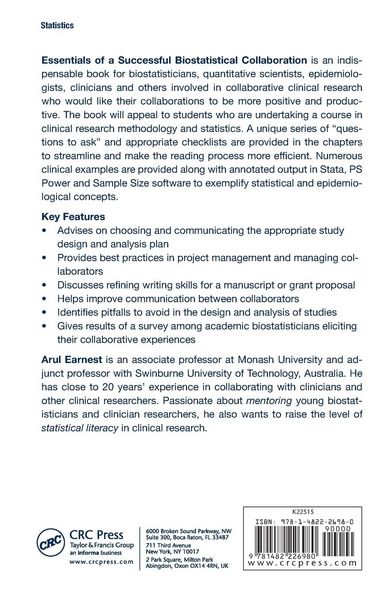 Produktbild: Essentials of a Successful Biostatistical Collaboration