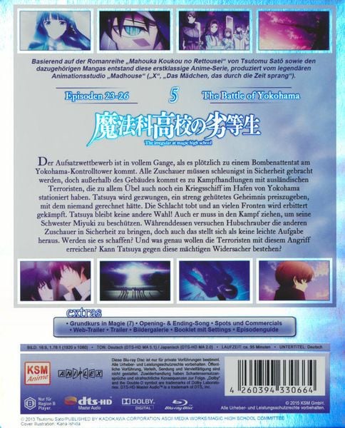Produktbild: The Irregular at Magic High School - The Battle of Yokohama - Vol. 5/Episoden 23-26