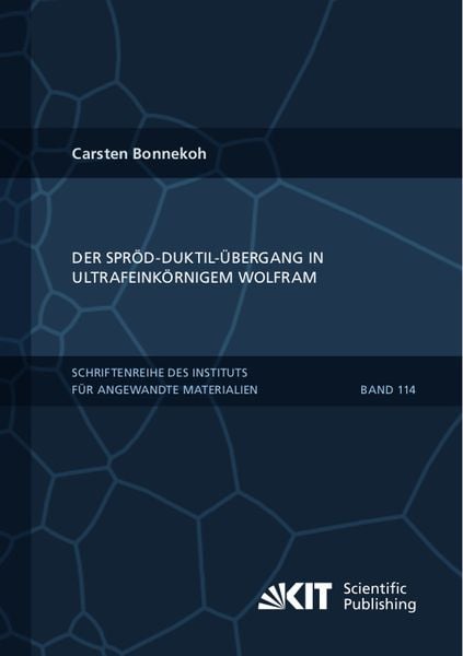 Produktbild: Der Spr&ouml;d-duktil-&Uuml;bergang in ultrafeink&ouml;rnigem Wolfram