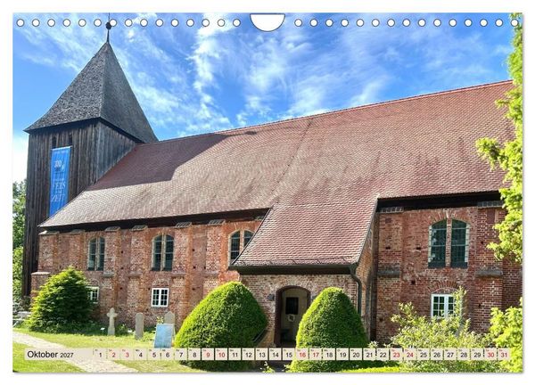 Produktbild: Fischland - Zwischen Ostsee und Bodden (Wandkalender 2027 DIN A4 quer), CALVENDO Monatskalender