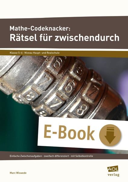 Produktbild: Mathe-Codeknacker: R&auml;tsel f&uuml;r zwischendurch 5/6