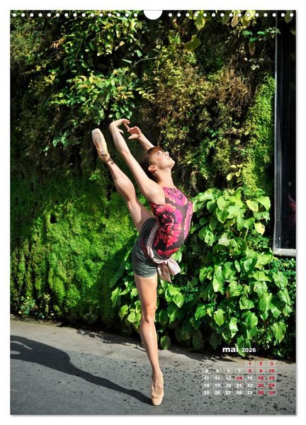 Produktbild: Des danseurs dans la ville 4 L'Oeil et le Mouvement (Calendrier mural 2026 DIN A3 horizontal), CALVENDO calendrier mensuel