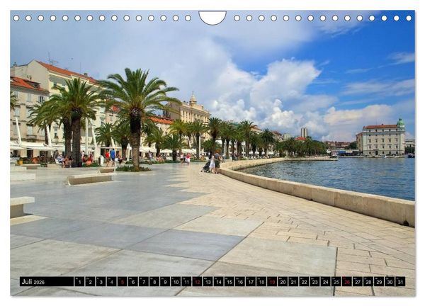 Produktbild: Split Metropole Dalmatiens (Wandkalender 2026 DIN A4 quer), CALVENDO Monatskalender
