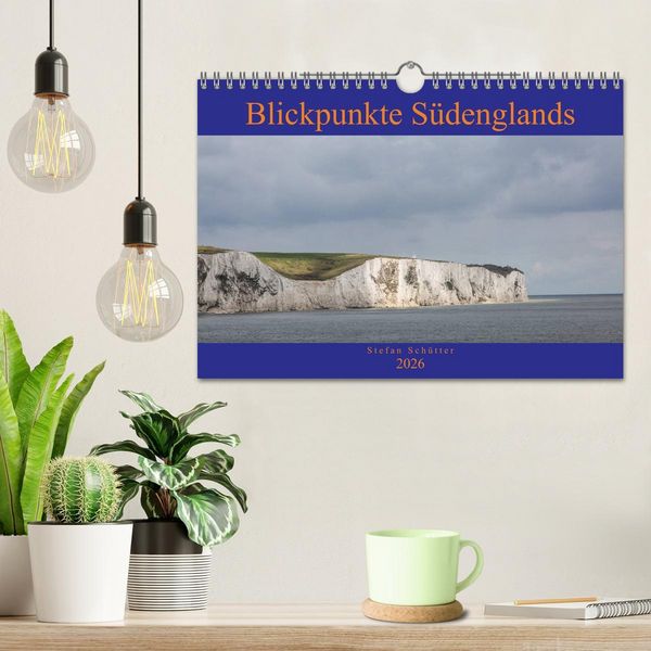 Produktbild: Blickpunkte S&uuml;denglands (Wandkalender 2026 DIN A4 quer), CALVENDO Monatskalender