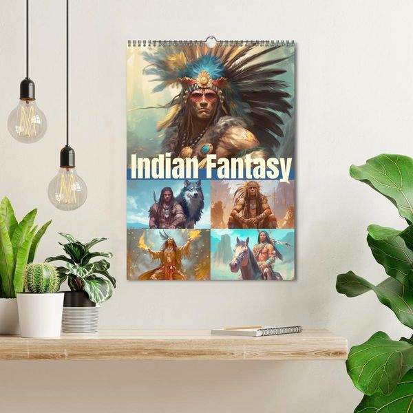 Produktbild: Indian Fantasy (Wandkalender 2026 DIN A3 hoch), CALVENDO Monatskalender