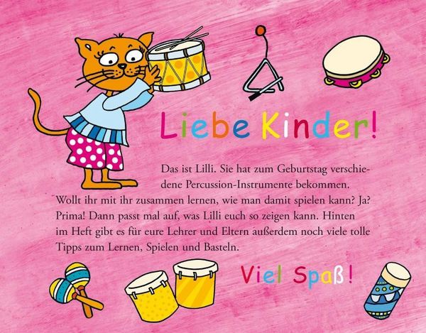 Produktbild: Lillis Percussionschule (mit CD)