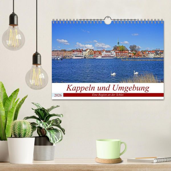 Produktbild: Kappeln und Umgebung (Wandkalender 2026 DIN A4 quer), CALVENDO Monatskalender