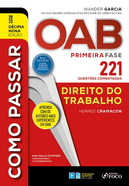 Produktbild: Como passar OAB - Direito do Trabalho