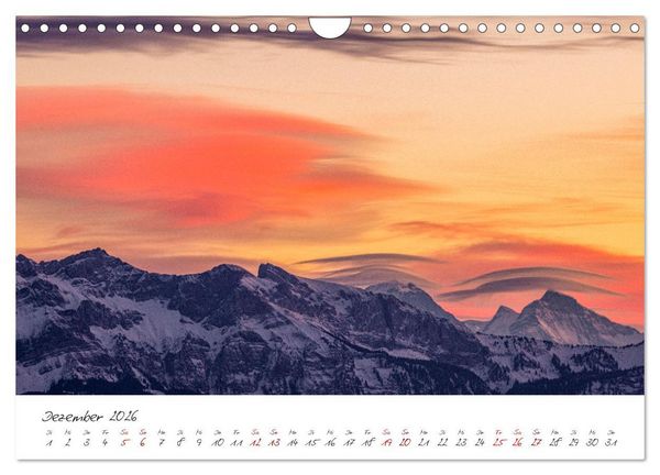 Produktbild: Schweizer Berglandschaften (Wandkalender 2026 DIN A4 quer), CALVENDO Monatskalender