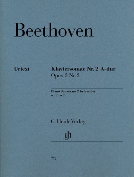 Ludwig van Beethoven - Klaviersonate Nr. 2 A-dur op. 2 Nr. 2