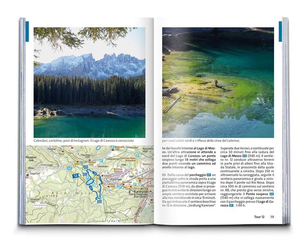 Produktbild: KOMPASS guida escursionistica Val di Fassa / Fassatal, 60 itinerari