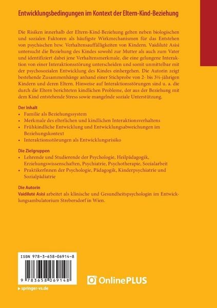 Produktbild: Entwicklungsbedingungen im Kontext der Eltern-Kind-Beziehung