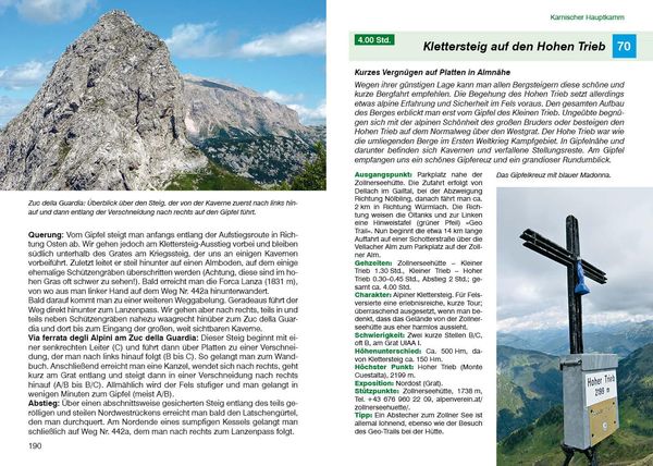 Produktbild: Klettersteige Julische Alpen