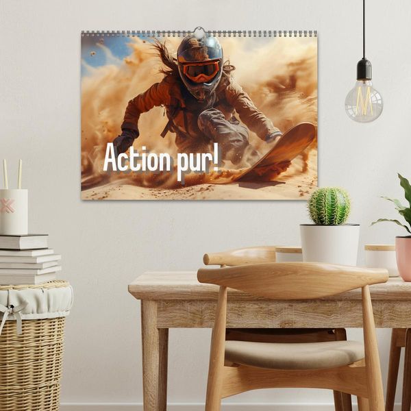 Produktbild: Action pur - atemberaubende Hobbys (Wandkalender 2026 DIN A3 quer), CALVENDO Monatskalender