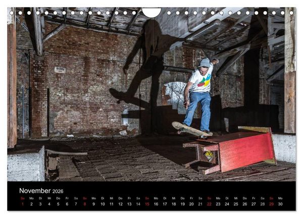 Produktbild: it's SKATEBOARDING (Wandkalender 2026 DIN A4 quer), CALVENDO Monatskalender