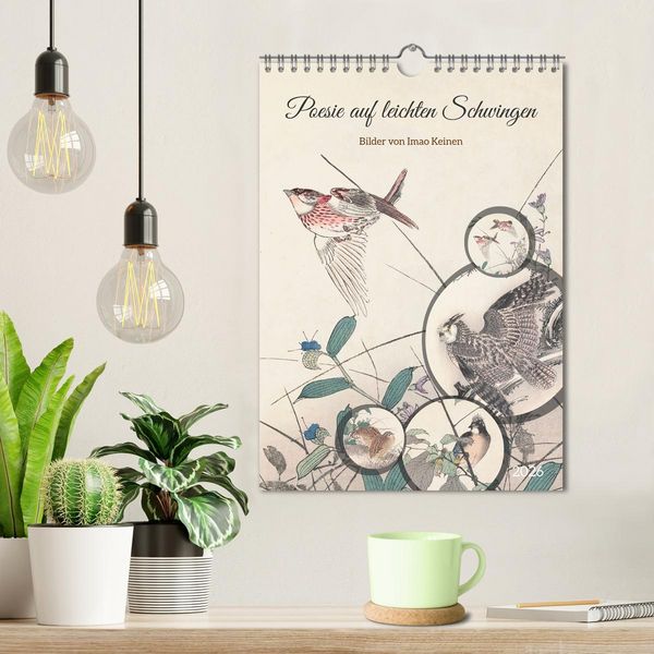 Produktbild: Imao Keinen - Poesie auf leichten Schwingen (Wandkalender 2026 DIN A4 hoch), CALVENDO Monatskalender