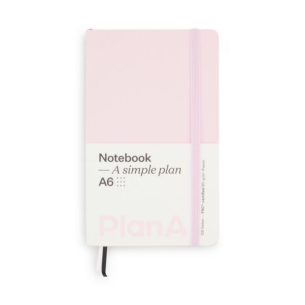 Produktbild: Notizbuch A6 Softcover Magnolia Pink Punktiert, 128 Seiten