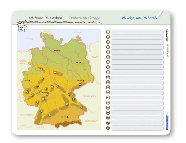 Produktbild: Ich kenne Deutschland - Deutschlands Gebirge