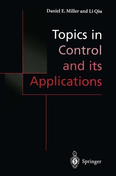 Produktbild: Topics in Control and its Applications