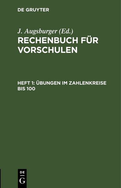 Produktbild: &Uuml;bungen im Zahlenkreise bis 100.