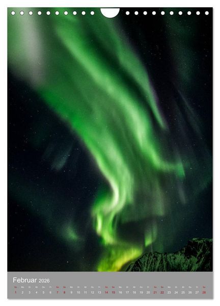 Produktbild: Farbige N&auml;chte (Wandkalender 2026 DIN A4 hoch), CALVENDO Monatskalender