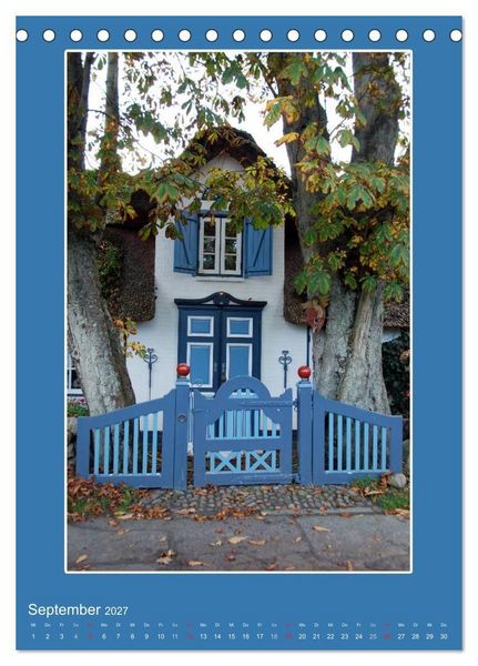 Produktbild: Willkommen in Keitum auf Sylt (Tischkalender 2027 DIN A5 hoch), CALVENDO Monatskalender