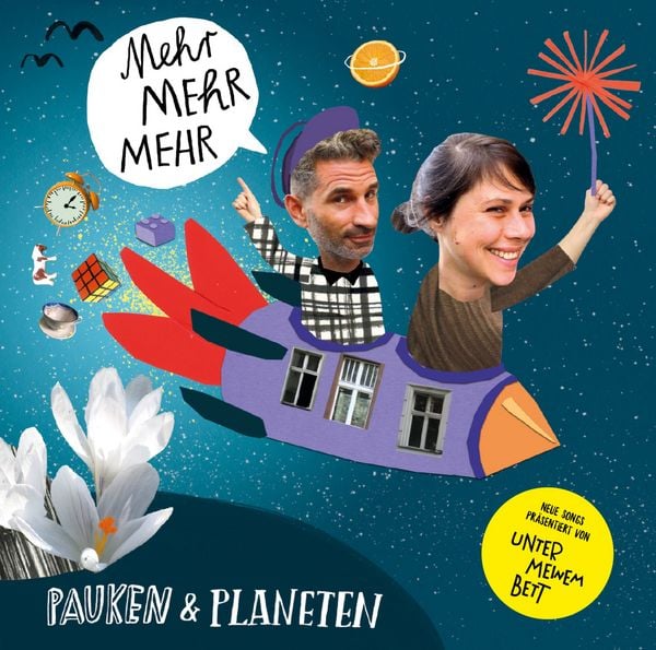 Mehr Mehr Mehr. Kinderlieder - Pauken und Planeten, CD, 4260694140192
