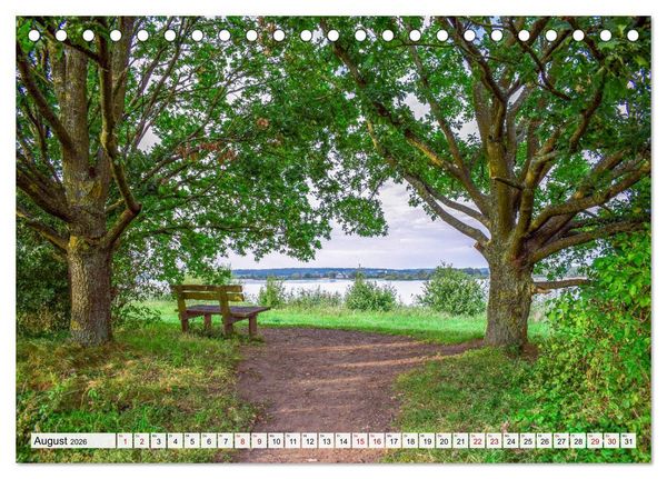 Produktbild: Unser Altm&uuml;hlsee (Tischkalender 2026 DIN A5 quer), CALVENDO Monatskalender