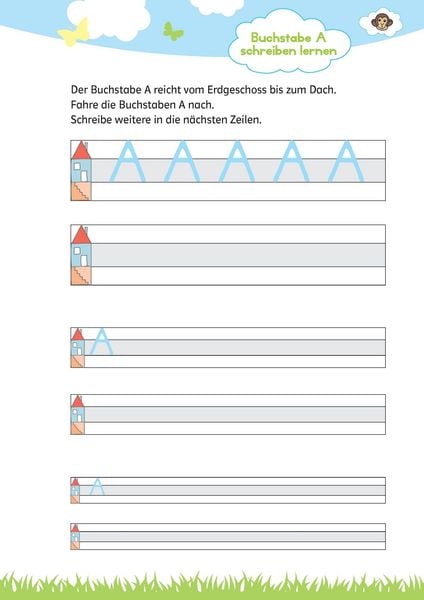 Produktbild: Klett Mein gro&szlig;es buntes Schwung&uuml;bungs-Buch ab 5 Jahren