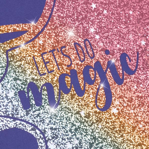 Produktbild: Brunnen Freundebuch Magic Butterfly &brvbar; 16&times;21 cm, 80 Seiten, rosarot/lila