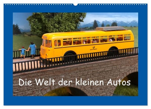 Die Welt der kleinen Autos (Wandkalender 2026 DIN A2 quer), CALVENDO Monatskalender