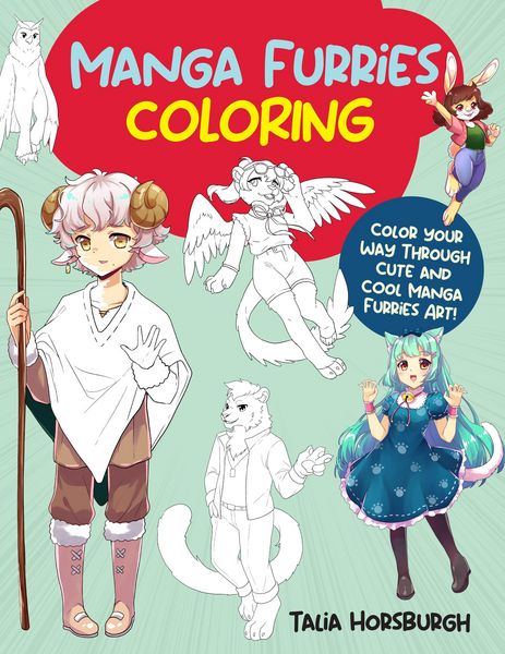 Produktbild: Manga Furries Coloring