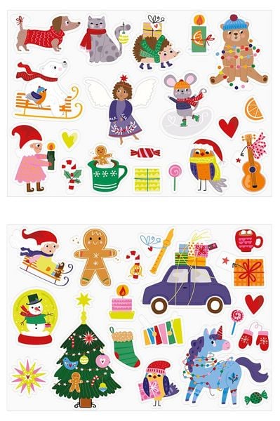 Produktbild: Nachtleuchtendes Fenstersticker-Set