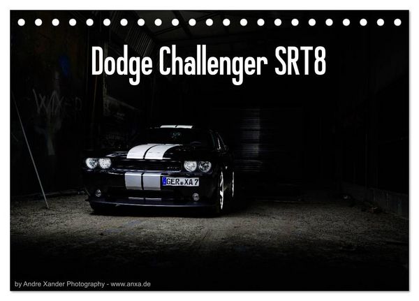 Produktbild: Dodge Challenger SRT8 (Tischkalender 2026 DIN A5 quer), CALVENDO Monatskalender