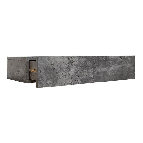 Produktbild: HTI-Living Wandregal mit Schublade 60 cm Betonoptik Wandregal mit Schublade 60 cm Betonoptik