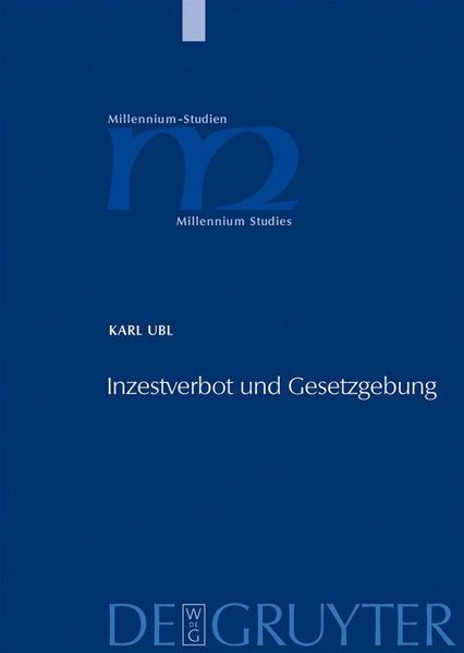 Produktbild: Inzestverbot und Gesetzgebung