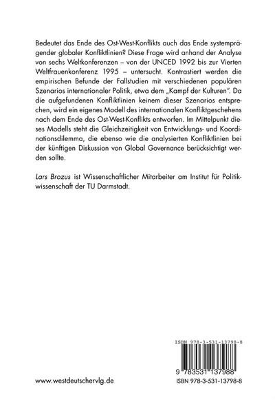 Produktbild: Globale Konflikte oder Global Governance?