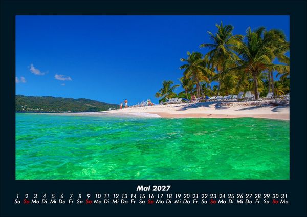 Produktbild: Trauminseln 2027 Fotokalender DIN A4