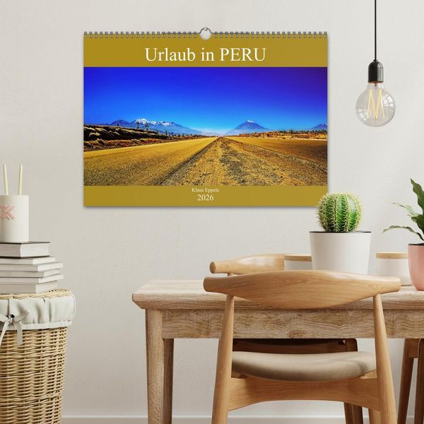 Produktbild: Urlaub in Peru (Wandkalender 2026 DIN A3 quer), CALVENDO Monatskalender