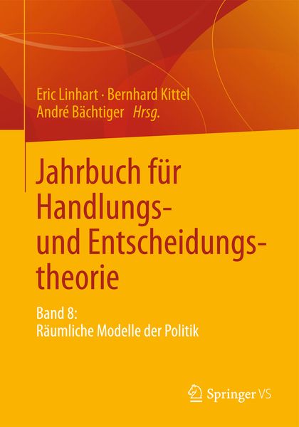 Produktbild: Jahrbuch f&uuml;r Handlungs- und Entscheidungstheorie