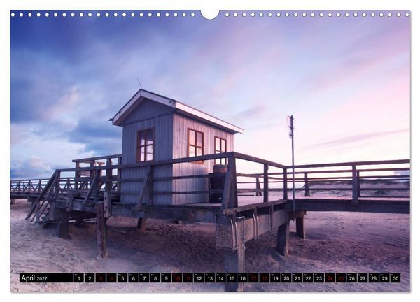 Produktbild: Sankt Peter Ording Sandstrand (Wandkalender 2027 DIN A3 quer), CALVENDO Monatskalender