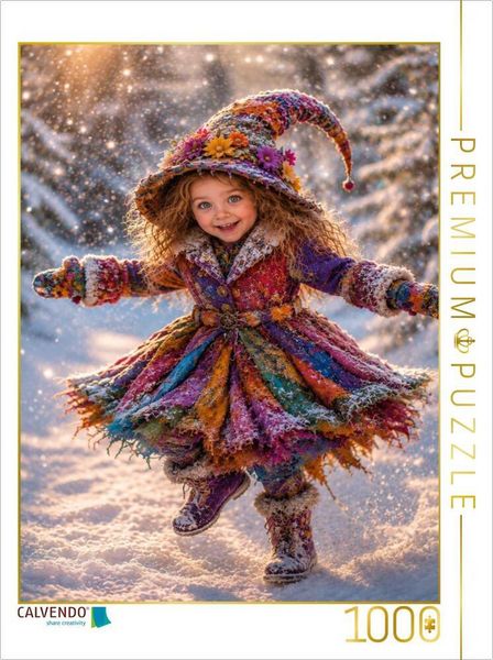 CALVENDO Puzzle Herrlicher Wintertag | 1000 Teile Lege-Größe 64 × 48 cm Foto-Puzzle für glückliche Stunden