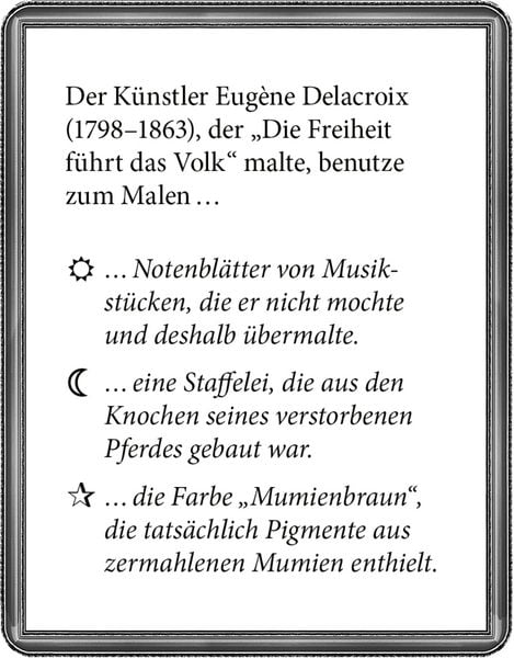 Produktbild: KunstSt&uuml;cke - Das Quiz