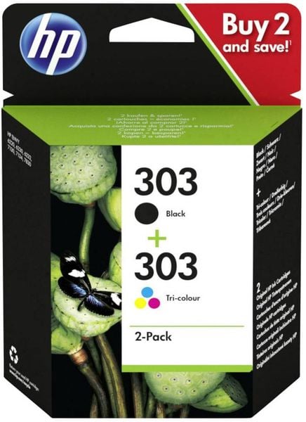 HP Tintenpatronen 303 bk/color