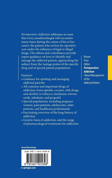 Produktbild: Perioperative Addiction