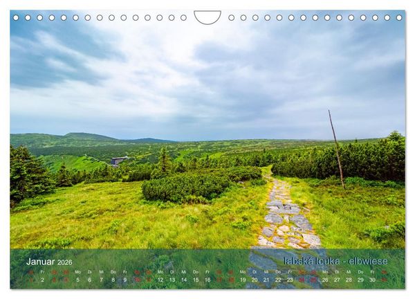 Produktbild: der elbestrom landschaft (Wandkalender 2026 DIN A4 quer), CALVENDO Monatskalender