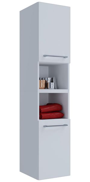 Holz Badmöbel Bad Hochschrank Badschrank Badinos